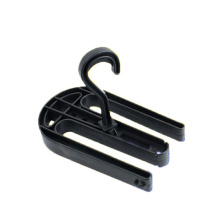 Custom Plastic Dry Black Multi Function Clothes Hanger